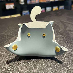 Dice Accessories Dice Bags Cases Trays And Towers: Cat Dice Tray - Blue