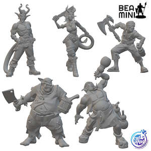 Lowlives | BeaMini Unpainted RPG Miniatures
