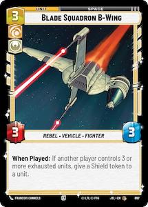 Star Wars Unlimited Tcg Singles: Blade Squadron B-Wing (697) (697) [Jump to Lightspeed]