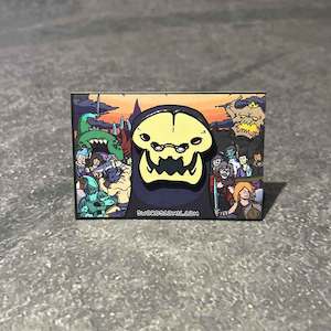 Swords Comics Enamel Pin - Kargob