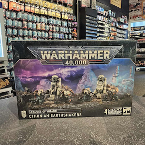 Miniatures: Leagues of Votann Cthonian Earthshakers - Warhammer 40,000