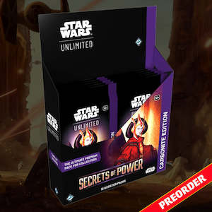 Star Wars Unlimited: Secrets of Power Carbonite Edition - Booster Display Box *Preorder*