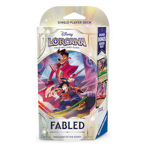 Other Tcgs: Disney Lorcana: Fabled - Starter Deck (Emerald & Ruby)