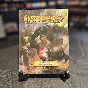 Pathfinder Rpg: Pathfinder First Edition Campaign Setting - Construct Handbook