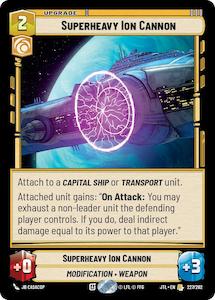 Star Wars Unlimited Tcg Singles: Superheavy Ion Cannon (227/262) (227/262) [Jump to Lightspeed]