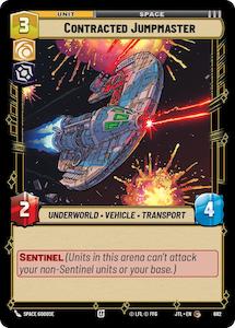 Star Wars Unlimited Tcg Singles: Contracted Jumpmaster (682) (682) [Jump to Lightspeed]