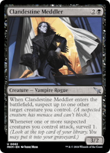 Murders At Karlov Manor: Clandestine Meddler (White) [Murders at Karlov Manor]
