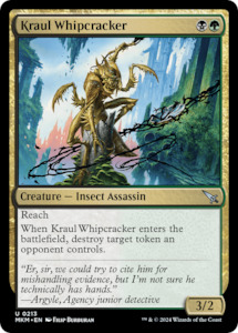 Murders At Karlov Manor: Kraul Whipcracker (Black) [Murders at Karlov Manor]