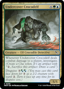Murders At Karlov Manor: Undercover Crocodelf (Green) [Murders at Karlov Manor]