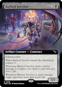 Murders At Karlov Manor: Barbed Servitor (Extended Art) [Murders at Karlov Manor]