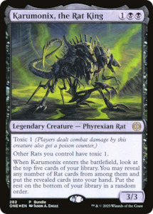 Phyrexia All Will Be One: Karumonix, the Rat King (Bundle) [Phyrexia: All Will Be One]