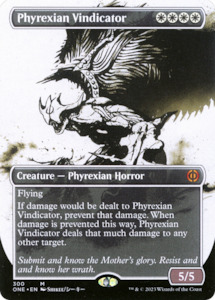 Phyrexian Vindicator (Borderless Ichor) [Phyrexia: All Will Be One]