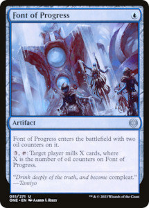 Phyrexia All Will Be One: Font of Progress [Phyrexia: All Will Be One]