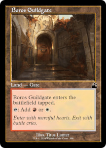 Ravnica Remastered: Boros Guildgate (Retro Frame) [Ravnica Remastered]
