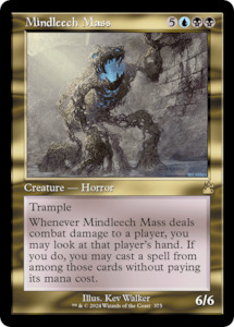 Ravnica Remastered: Mindleech Mass (Retro Frame) [Ravnica Remastered]