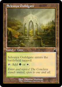 Ravnica Remastered: Selesnya Guildgate (Retro Frame) [Ravnica Remastered]