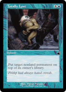 Ravnica Remastered: Totally Lost (Retro Frame) [Ravnica Remastered]