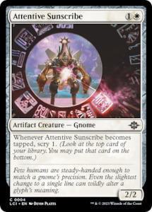The Lost Caverns Of Ixalan: Attentive Sunscribe [The Lost Caverns of Ixalan]