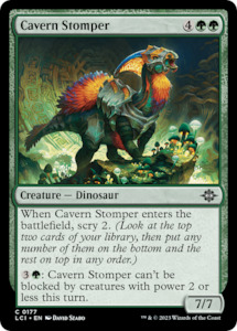 The Lost Caverns Of Ixalan: Cavern Stomper [The Lost Caverns of Ixalan]