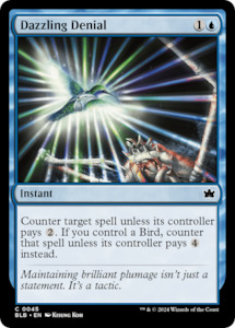 Bloomburrow: Dazzling Denial [Bloomburrow]