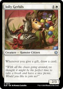 Bloomburrow: Jolly Gerbils [Bloomburrow]