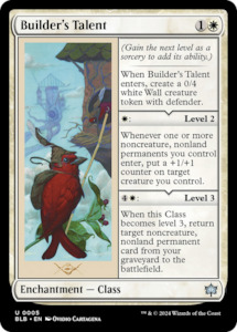 Bloomburrow: Builder's Talent [Bloomburrow]