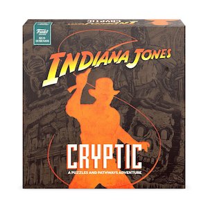 Indiana Jones Cryptic - A Puzzles and Pathways Adventure Board Game by Funko Games