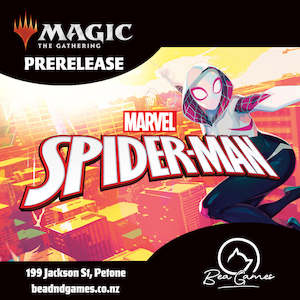 Magic The Gathering Spider-Man Prerelease Saturday 20th Sept 11.00am Ticket