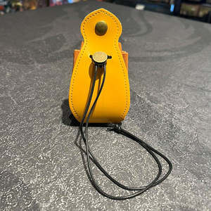 Dice Bags: The Bag of Plenty - 2-in-1 Drawstring Leather Dice Bag & Dice Tray