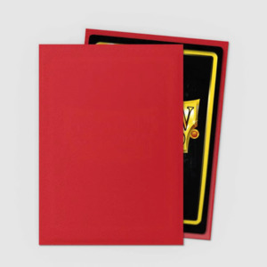 Dragon Shield Standard Matte Sleeves 100 Pack - Ruby