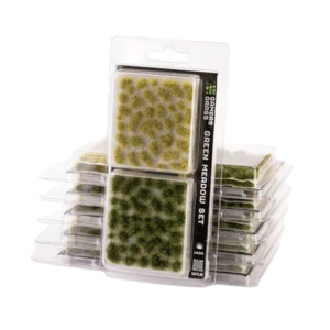 Gamers Grass - Green Meadow Tuft Set