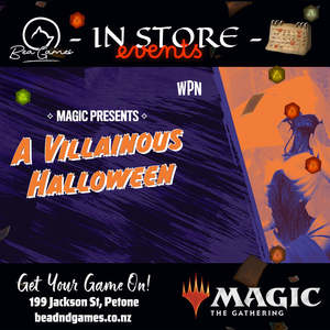 Mtg Special Events: Magic Presents: A Villainous Halloween Commander Ticket