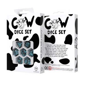 Cow Dice Set: MOOlissa by Q Workshop