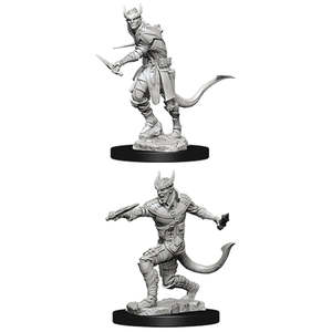 Miniatures: Male Tiefling Rogue - Nolzur's Marvelous Unpainted Miniatures