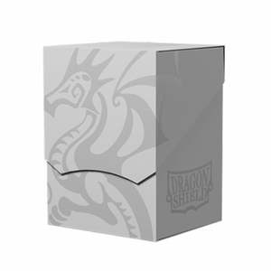 Tcg Accessories: Dragon Shield Deck Shell (100 Cards Deckbox) - Ashen White