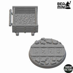Mine Cart | BeaMini Unpainted RPG Miniatures