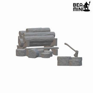 Woodpile | BeaMini Unpainted RPG Miniatures
