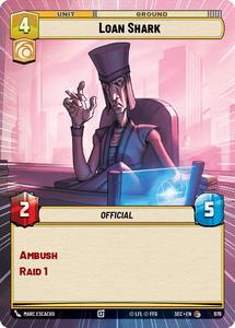 Star Wars Unlimited Singles: Loan Shark (978) (Hyperspace Foil) (978) [Secrets of Power]