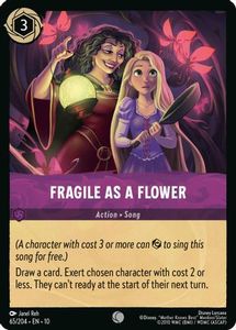 Disney Lorcana Singles: Fragile as a Flower (65/204) [Whispers in the Well]