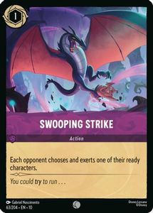 Disney Lorcana Singles: Swooping Strike (63/204) [Whispers in the Well]