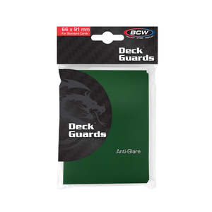 BCW Standard Size Deck Guards - Green (50 Pack)