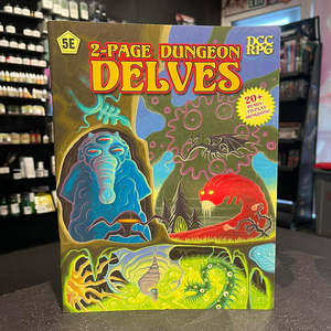 Role Playing Games: 2-Page Dungeon Delves by DCC RPG