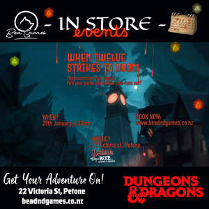 Bea Adventure At A Tavern: Bea Adventure at Baylands Brewery - Twelve Strikes to Doom - 29th January 2026 Ticket