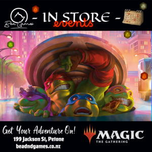 Events: Magic the Gathering: Teenage Mutant Ninja Turtles 2-Headed Giant Prerelease - Sunday 1st March 2026 5pm Ticket