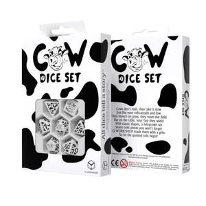 Cow Dice Set: MOOzilla by Q Workshop