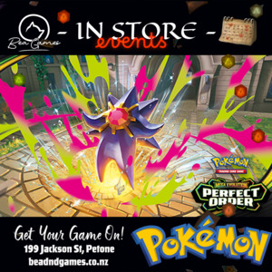 Pokemon Gotta Catch Em All Bea Dnd: Pokemon Perfect Order Prerelease - Sunday 22nd March 2026 Ticket