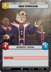 Star Wars Unlimited Singles: Ando Commission (526) (Hyperspace) (526) [Secrets of Power]