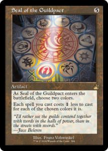 Ravnica Remastered: Seal of the Guildpact (Retro Frame) [Ravnica Remastered]