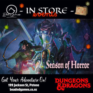 Dungeons & Dragons: Season of Horror - 27th June 2026 Ticket