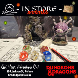 Under 15's Dungeons & Dragons with Shane - 28th June 2026 Ticket